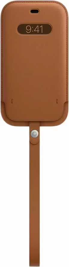 Чехол Apple Leather MagSafe для iPhone 12/12 Pro (MHYC3ZE/A)