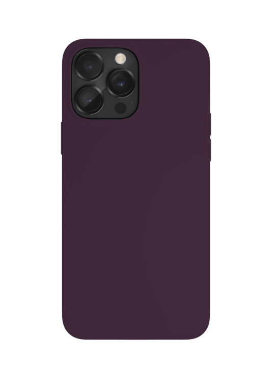 Чехол vlp Silicone Case with MagSafe для iPhone 14 Pro, темно-фиолетовый 1
