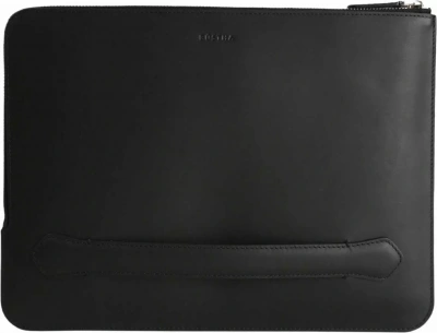 Чехол Bustha Zip Folio Leather для MacBook Air/Pro 13 (18/20) BST755118, черный